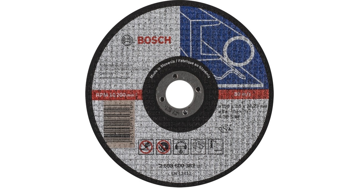 Bosch Trennscheibe Expert for Metal, Ø 150mm(Bohrung 22,23mm, A 30 S BF)