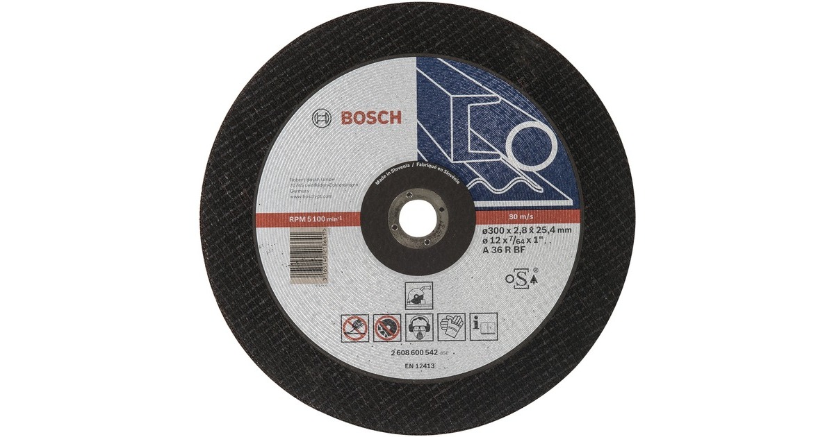 Bosch Trennscheibe Expert for Metal, Ø 300mm(Bohrung 25,4mm, A 36 R BF)