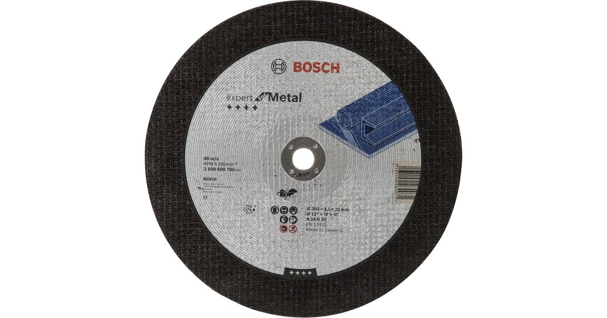 Bosch Trennscheibe Expert for Metal, Ø 300mm(Bohrung 20mm, A 24 R BF)