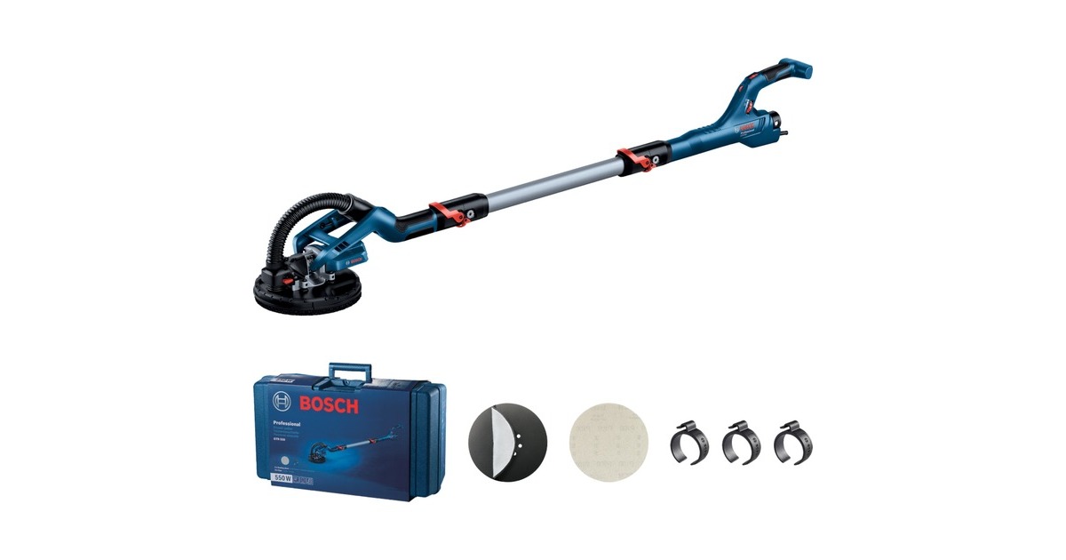 Bosch Trockenbauschleifer GTR 55-225 Professional(blau, 550 Watt) Bosch Trockenbauschleifer GTR 55-225 Professional(blau, 550 Watt)