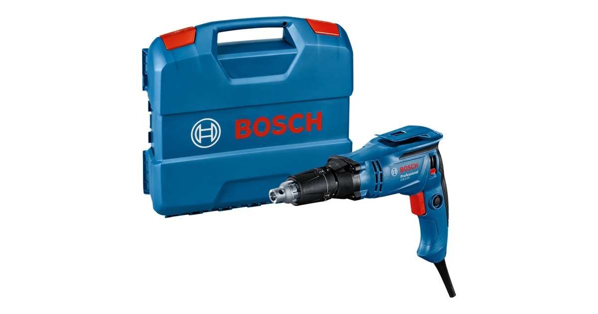 Bosch Trockenbauschrauber GTB 6-50 Professional(blau/schwarz, 650 Watt, im L-Case)