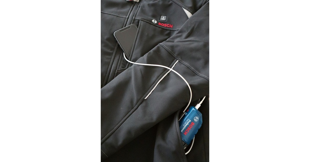 Bosch USB-Ladeadapter GAA 12V-21 Professional, Ladegerät(blau, für 10,8 / 12 Volt Akkus, 1x USB, 1x DC)