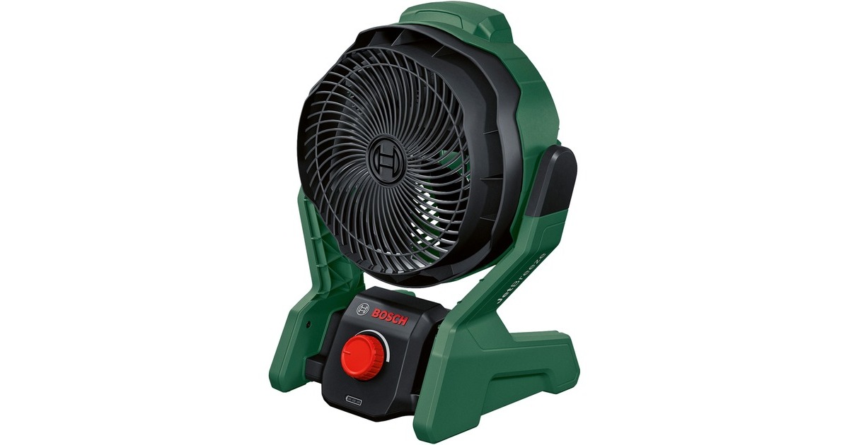Bosch UniversalFan 18V-1000, Ventilator(grün/schwarz, ohne Akku und Ladegerät, POWER FOR ALL ALLIANCE)