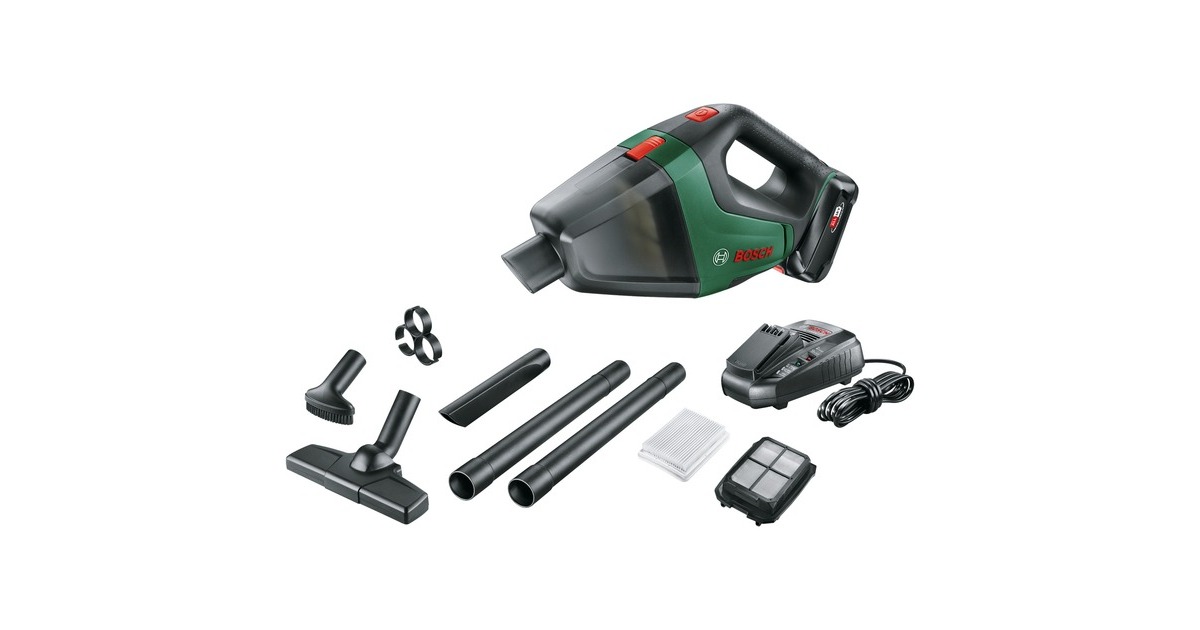 Bosch UniversalVac 18, Handstaubsauger(grün, POWER FOR ALL ALLIANCE)