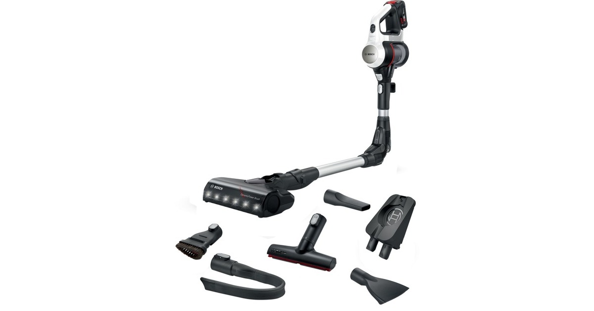 Bosch Unlimited 7 BSS711W, Stielstaubsauger(weiß/schwarz)