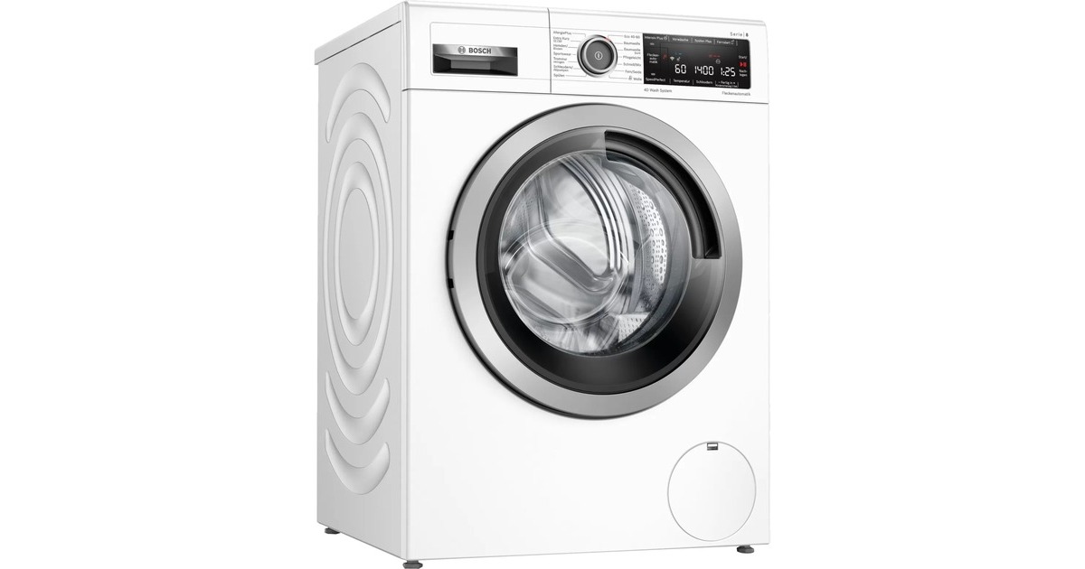 Bosch WAX28M42 Serie | 8, Waschmaschine(weiß, Home Connect, 4D Wash System)