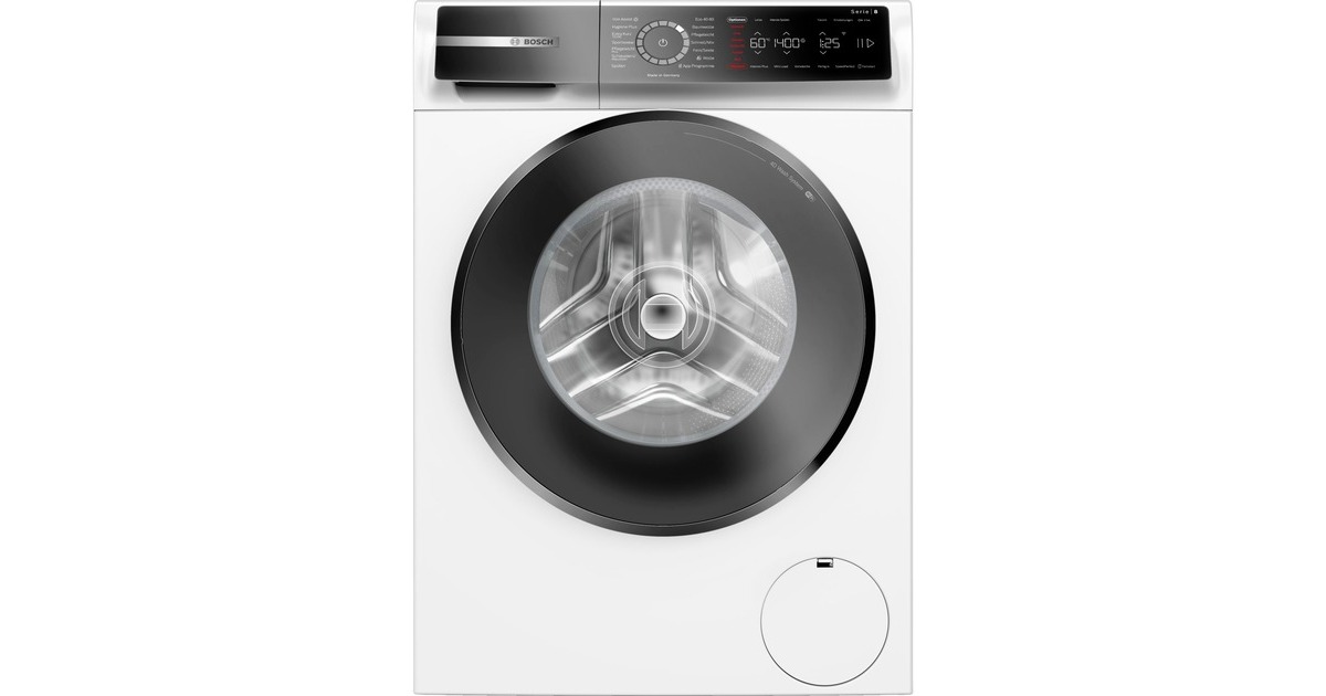 Bosch WGB244040 Serie 8, Waschmaschine(weiß/schwarz, 60 cm, Home Connect)