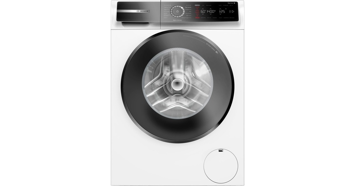 Bosch WGB244070 Serie 8, Waschmaschine(weiß/schwarz, 60 cm, Home Connect)
