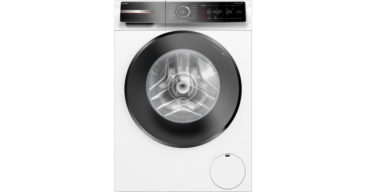 Bosch WGB256A40 Serie 8, Waschmaschine(weiß/schwarz, 60 cm, Home Connect)