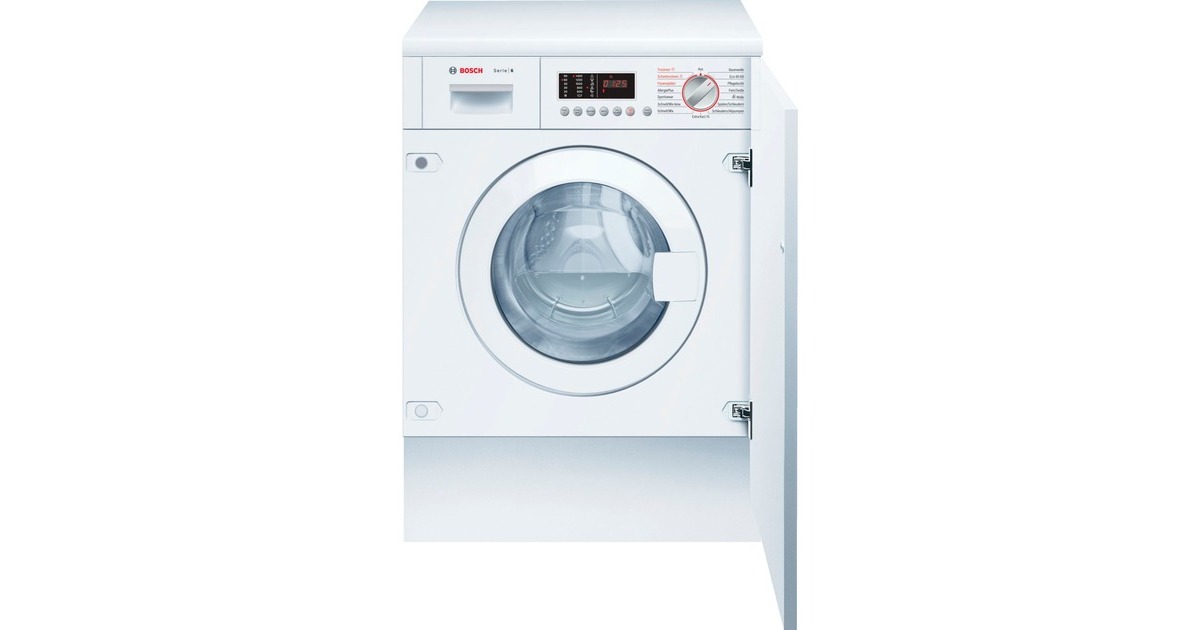 Bosch WKD28543 Serie 6, Waschtrockner(weiß)