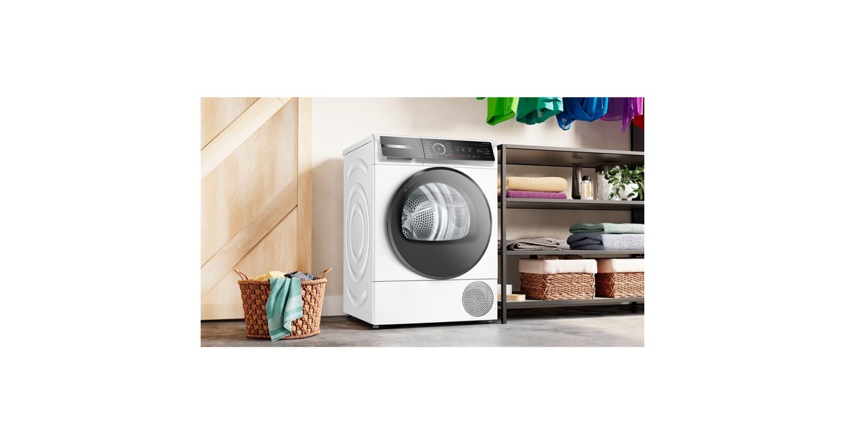 Bosch WQB245B40 Serie 8, Wärmepumpen-Kondensationstrockner(weiß)
