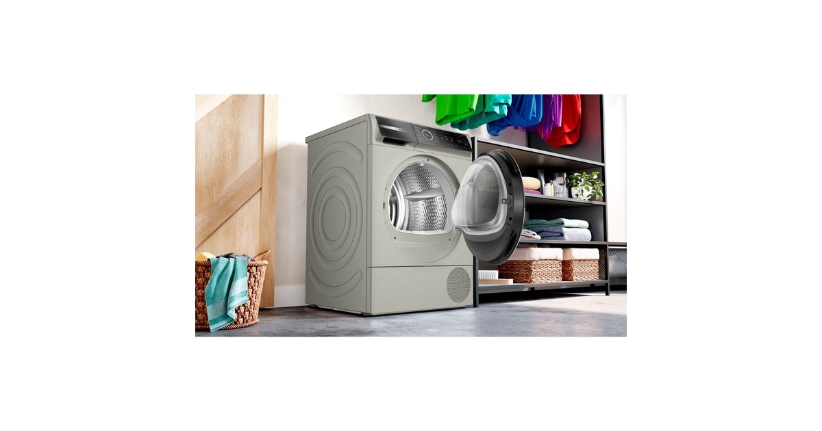 Bosch WQB246CX0 Serie 8, Wärmepumpen-Kondensationstrockner(silber)