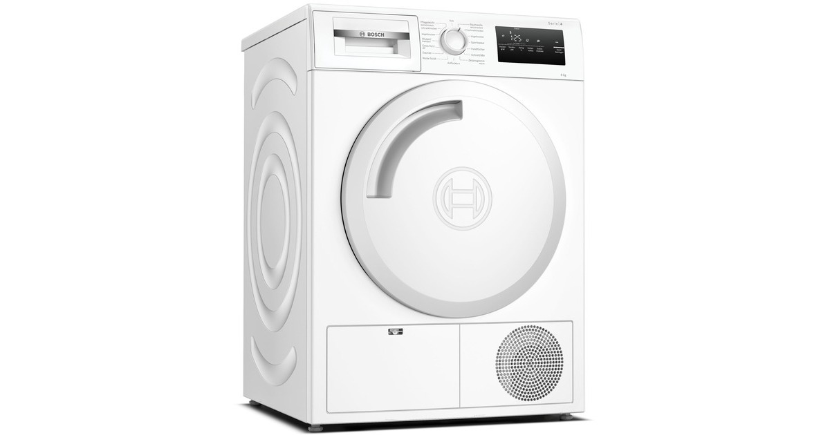 Bosch WTH83VV3 Serie 4, Wärmepumpen-Kondensationstrockner(weiß)