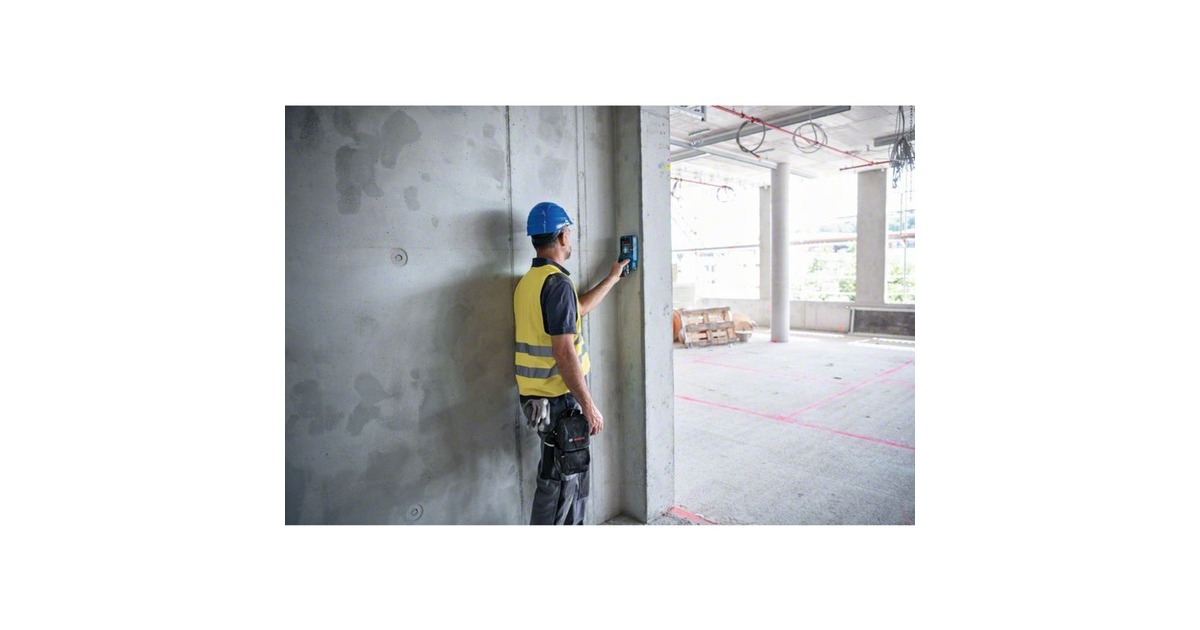 Bosch Wallscanner D-tect 200 C Professional, 12Volt, Ortungsgerät(blau/schwarz, ohne Akku und Ladegerät)