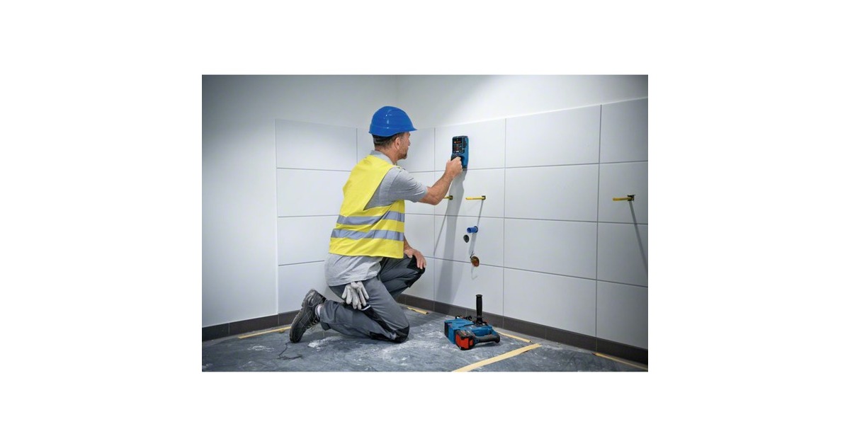 Bosch Wallscanner D-tect 200 C Professional, 12Volt, Ortungsgerät(blau/schwarz, ohne Akku und Ladegerät)