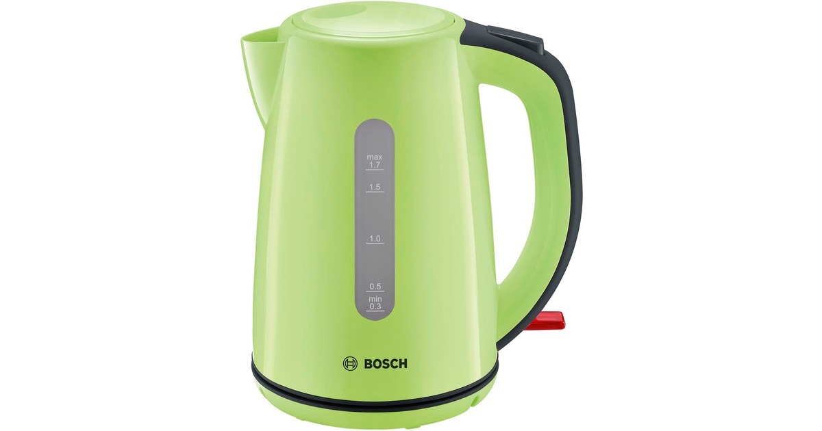 Bosch Wasserkocher CompactClass TWK7506(hellgrün/anthrazit, 1,7 Liter)