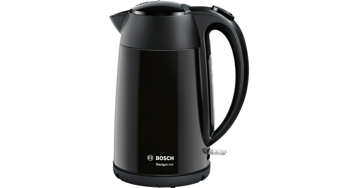 Bosch Wasserkocher DesignLine TWK3P423(schwarz, 1,7 Liter)