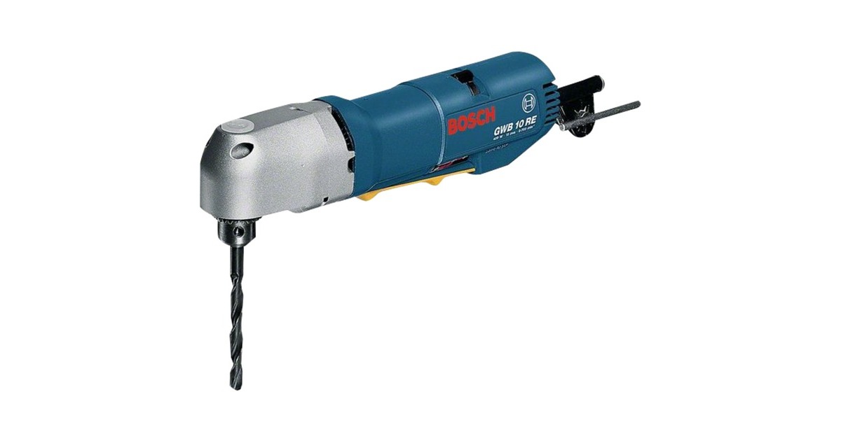 Bosch Winkelbohrmaschine GWB 10 RE Professional(blau/schwarz, 400 Watt)