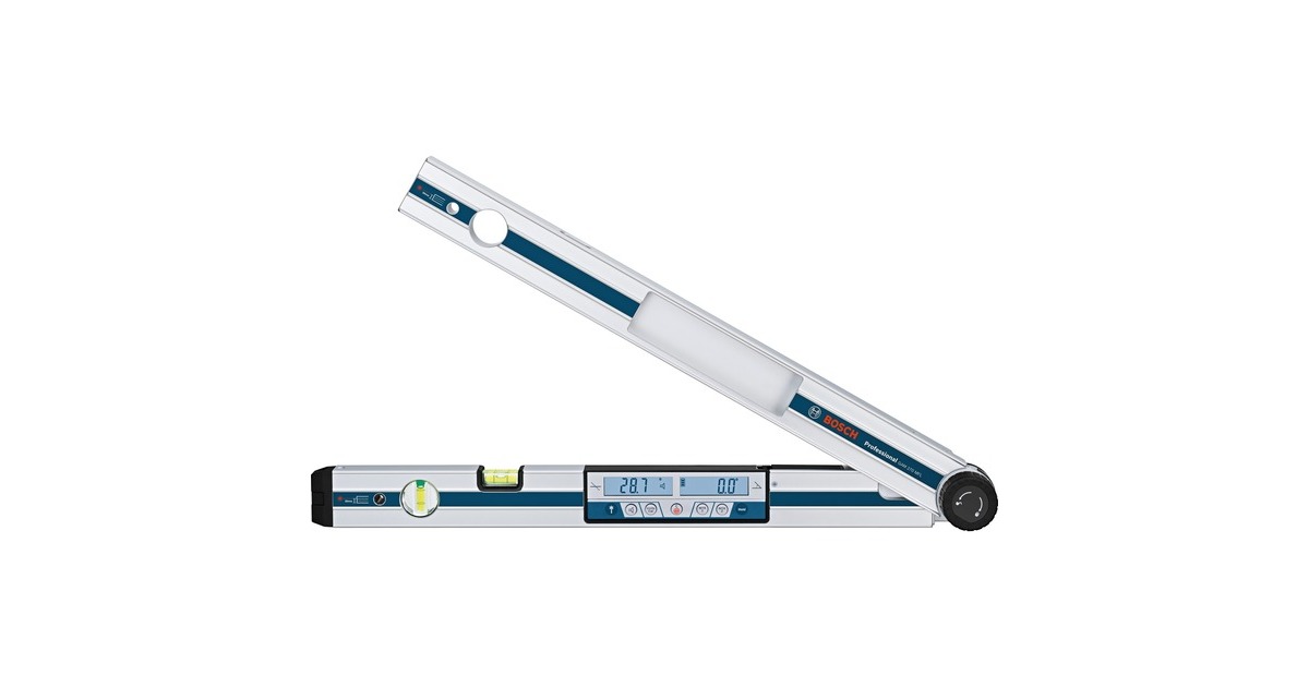 Bosch Winkelmesser GAM 270 MFL Professional(silber/blau, Schutztasche)