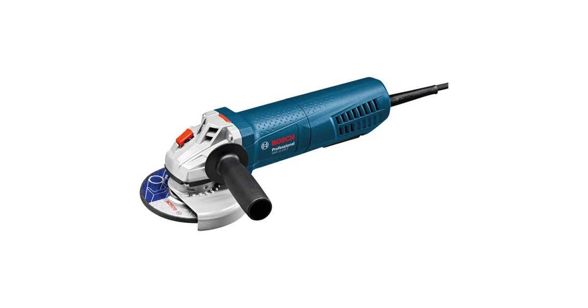 Bosch Winkelschleifer GWS 11-125 P Professional(blau, 1.100 Watt)