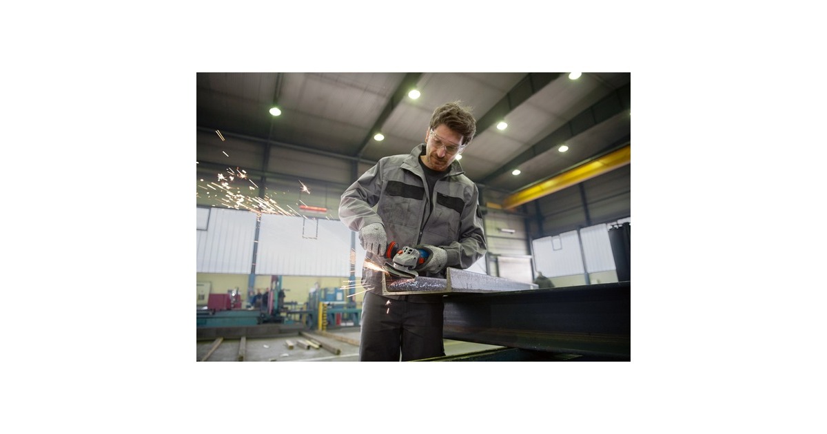 Bosch Winkelschleifer GWS 14-125 S Professional(blau/schwarz, 1.400 Watt)