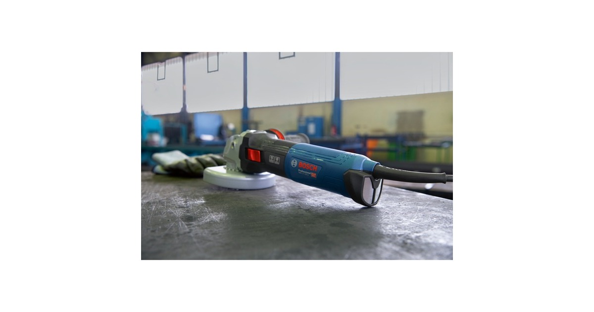 Bosch Winkelschleifer GWS 17-125 Professional(blau/schwarz, 1.700 Watt)