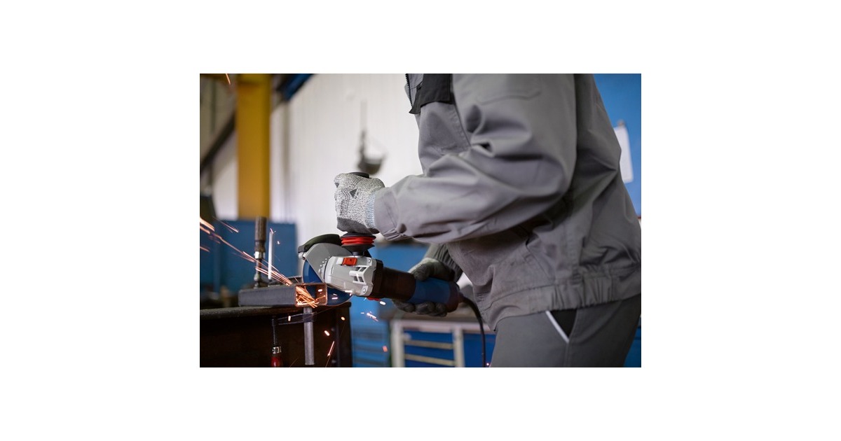 Bosch Winkelschleifer GWS 17-125 Professional(blau/schwarz, 1.700 Watt)