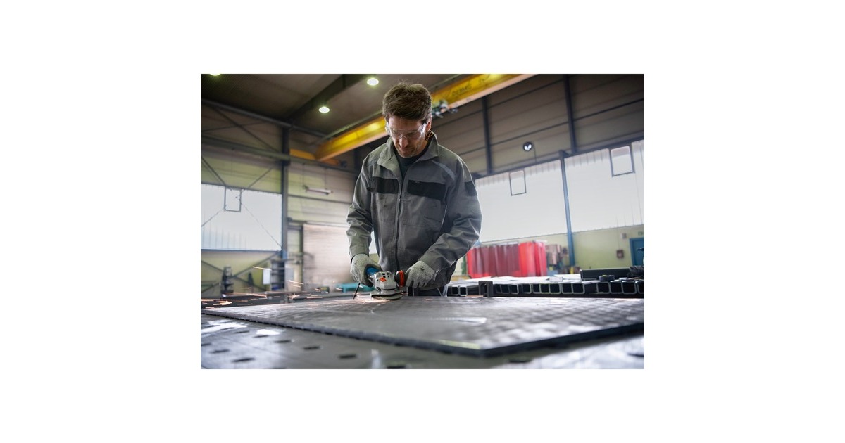 Bosch Winkelschleifer GWS 17-125 Professional(blau/schwarz, 1.700 Watt)