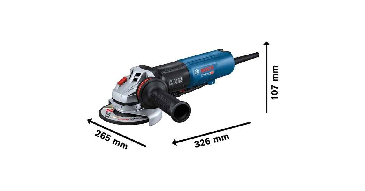 Bosch Winkelschleifer GWS 17-125 SB Professional(blau/schwarz, 1.700 Watt)