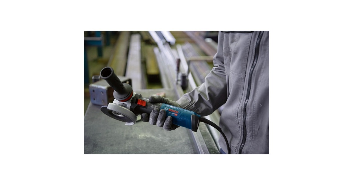 Bosch Winkelschleifer GWS 17-125 S Inox Professional(blau/schwarz, 1.700 Watt)