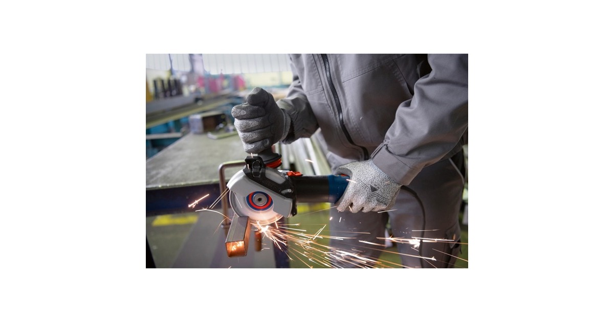 Bosch Winkelschleifer GWS 17-125 S Professional(blau/schwarz, 1.700 Watt)