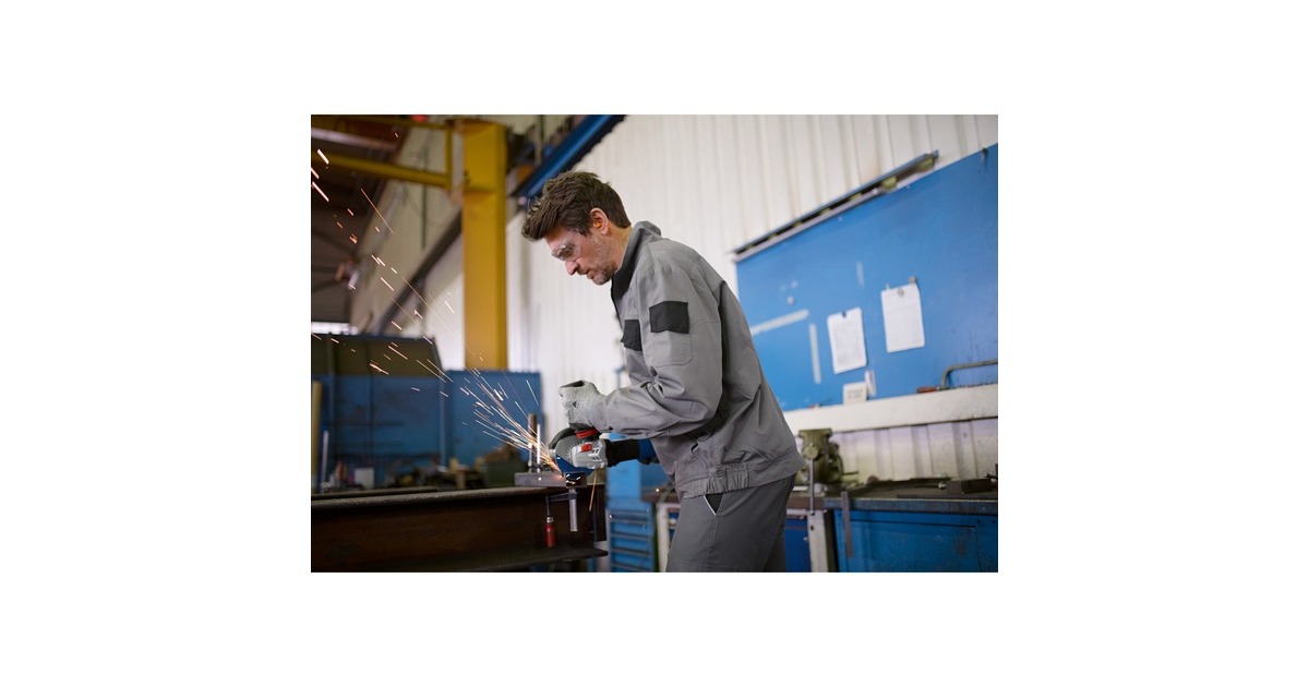 Bosch Winkelschleifer GWS 17-125 S Professional(blau/schwarz, 1.700 Watt)