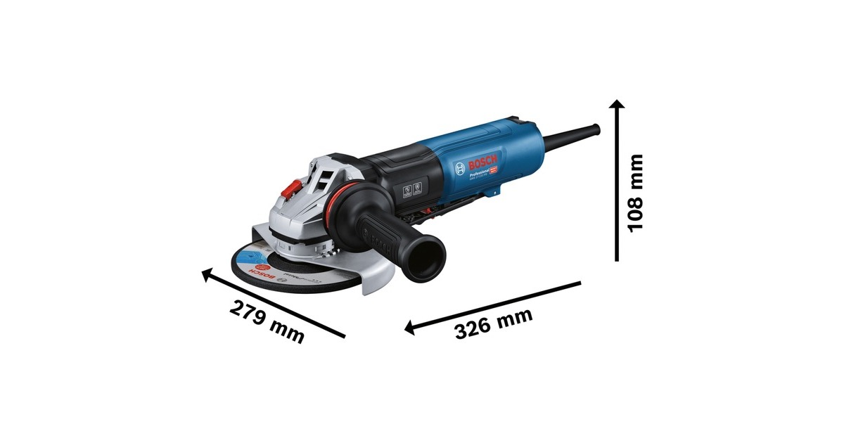 Bosch Winkelschleifer GWS 17-150 PS Professional(blau/schwarz, 1.700 Watt)