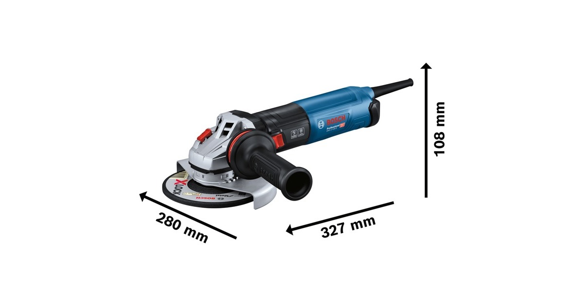 Bosch Winkelschleifer GWS 17-150 S Professional(blau/schwarz, 1.700 Watt)