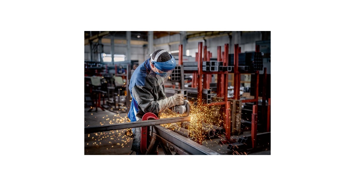 Bosch Winkelschleifer GWS 2000 P Professional(blau, 2.000 Watt)