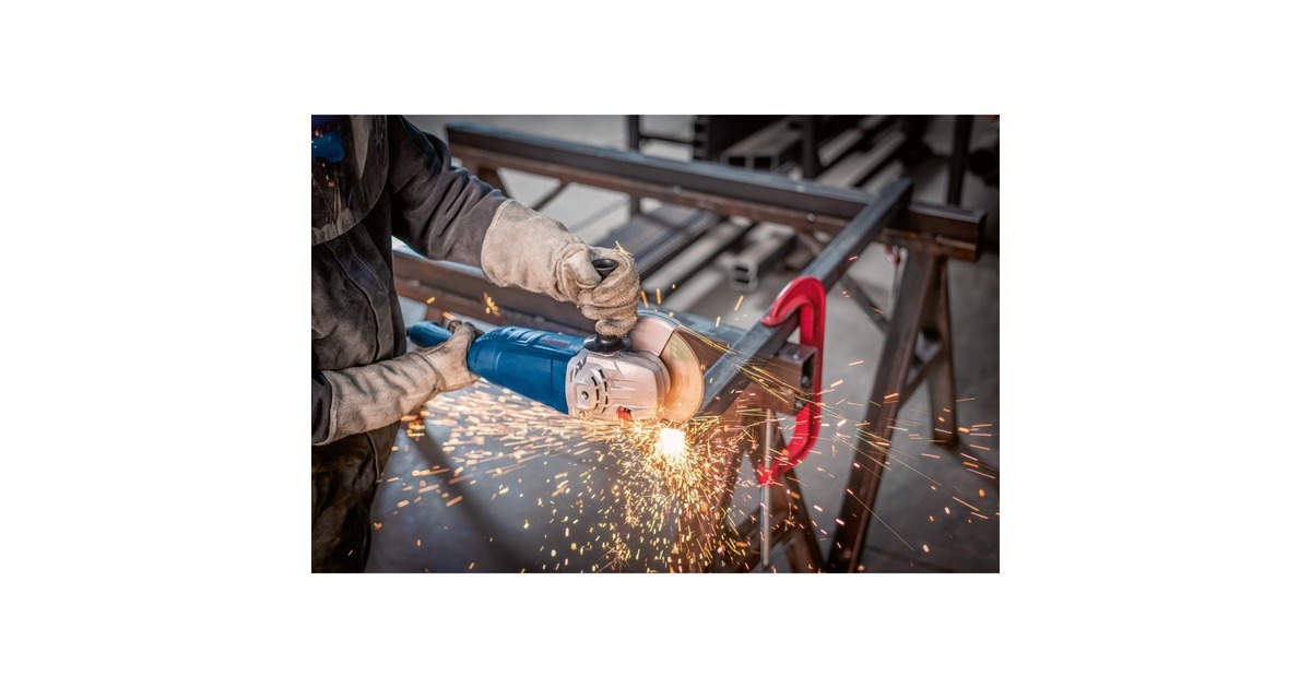 Bosch Winkelschleifer GWS 2000 P Professional(blau, 2.000 Watt)