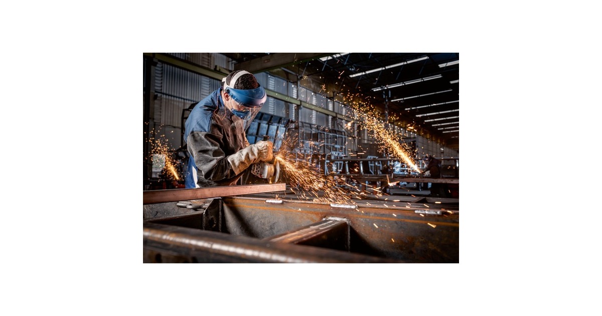 Bosch Winkelschleifer GWS 2200 P Professional(blau, 2.200 Watt)