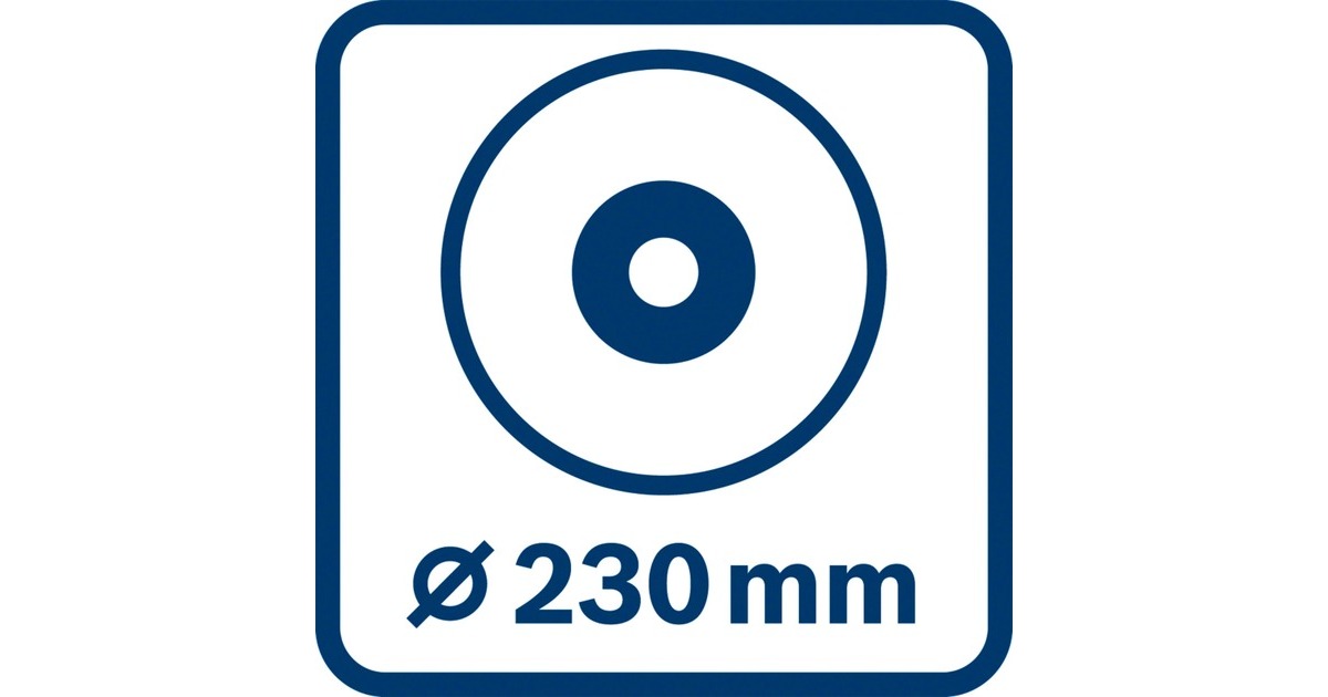 Bosch Winkelschleifer GWS 2400 P Professional(blau, 2.200 Watt)