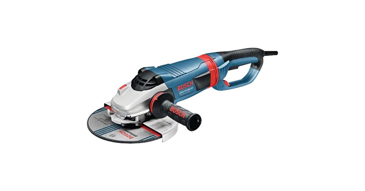 Bosch Winkelschleifer GWS 24-180 LVI Professional(blau, 2.400 Watt)