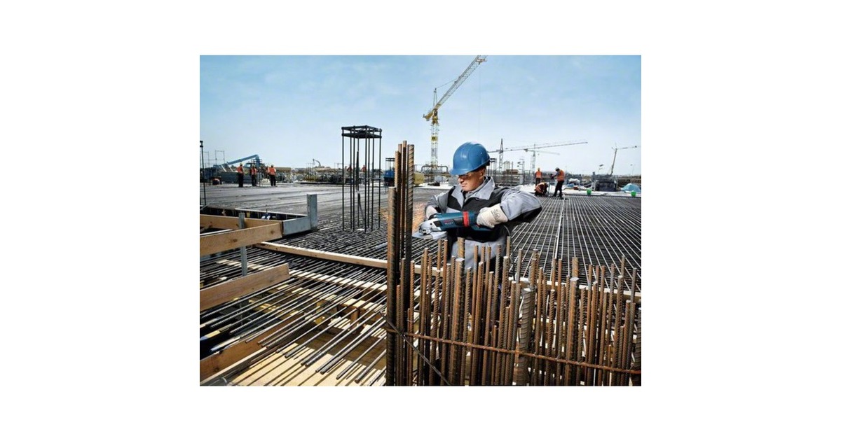 Bosch Winkelschleifer GWS 24-180 LVI Professional(blau, 2.400 Watt)