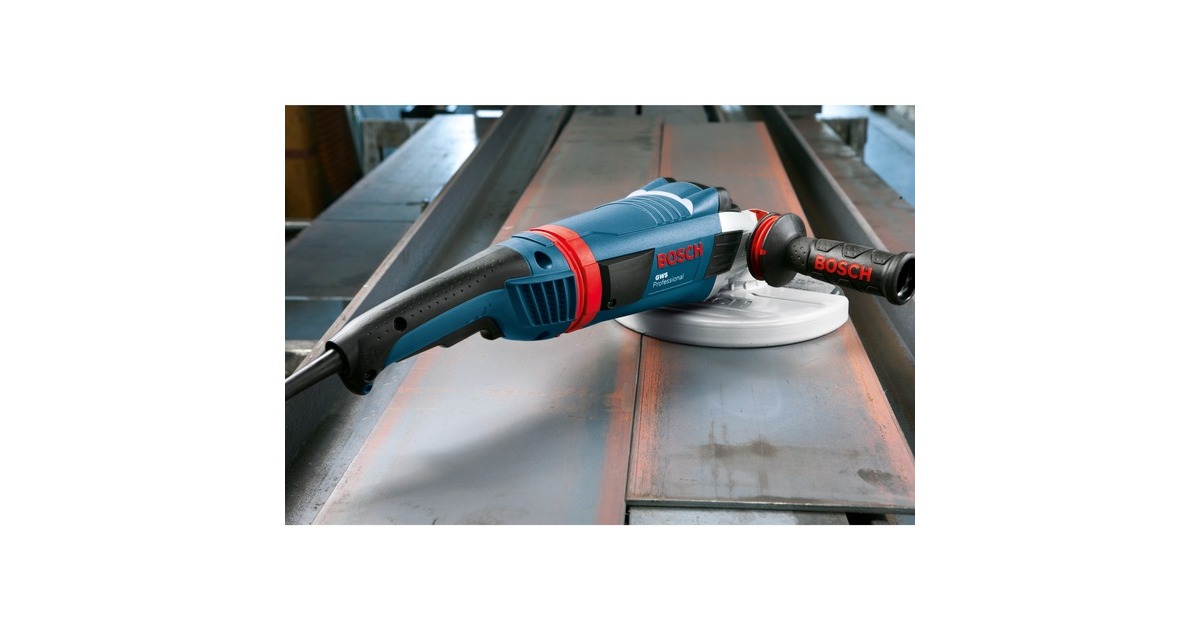 Bosch Winkelschleifer GWS 24-180 LVI Professional(blau, 2.400 Watt)