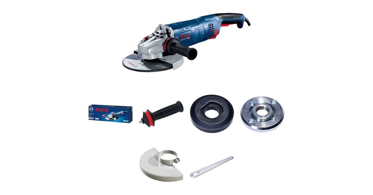 Bosch Winkelschleifer GWS 24-230 JZ Professional(blau, 2.400 Watt)