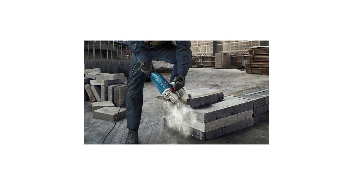 Bosch Winkelschleifer GWS 24-230 P Professional(blau, 2.400 Watt)