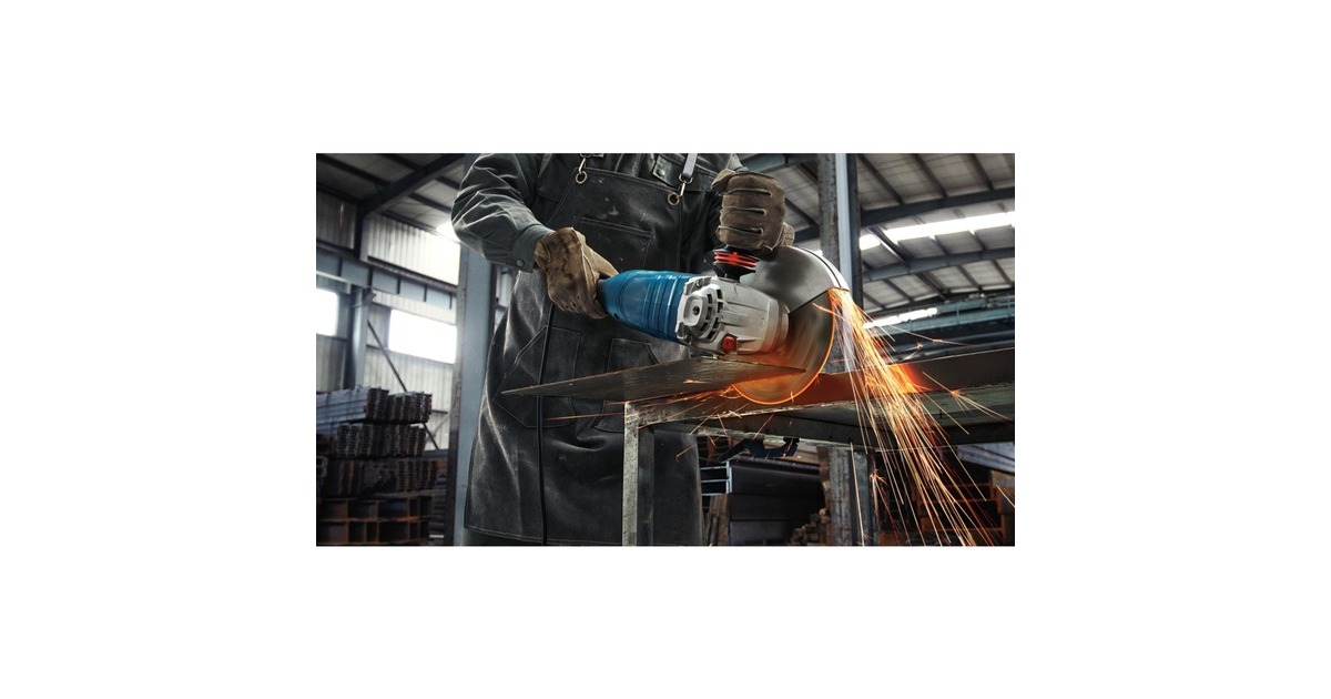 Bosch Winkelschleifer GWS 24-230 P Professional(blau, 2.400 Watt)