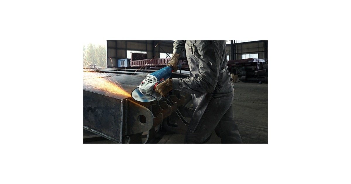 Bosch Winkelschleifer GWS 24-230 P Professional(blau, 2.400 Watt)