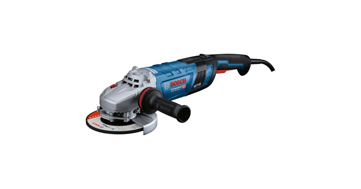 Bosch Winkelschleifer GWS 30-180 B Professional(blau/schwarz, 2.800 Watt)