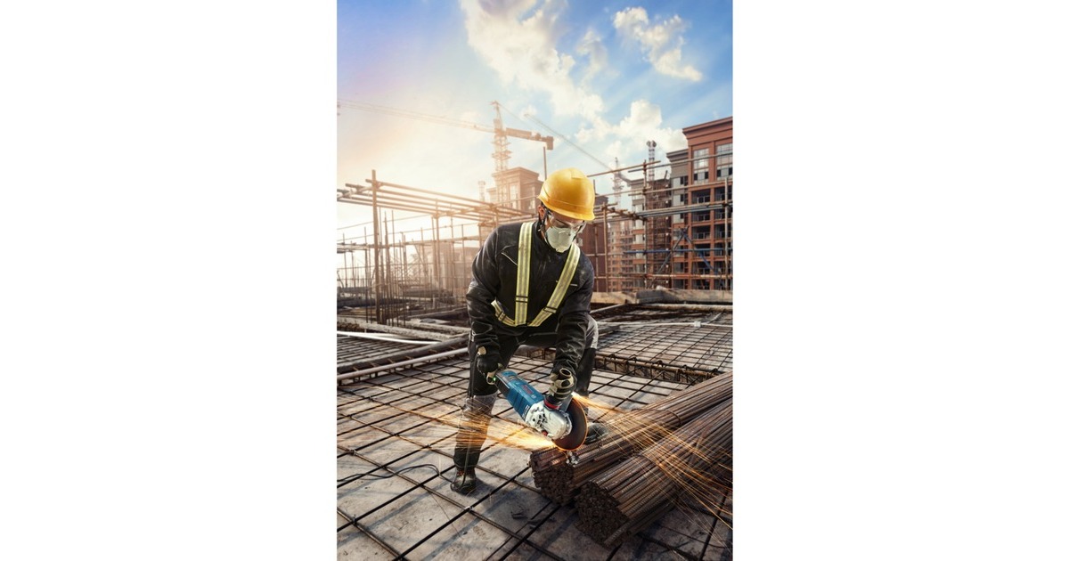 Bosch Winkelschleifer GWS 30-180 PB Professional(blau/schwarz, 2.800 Watt)