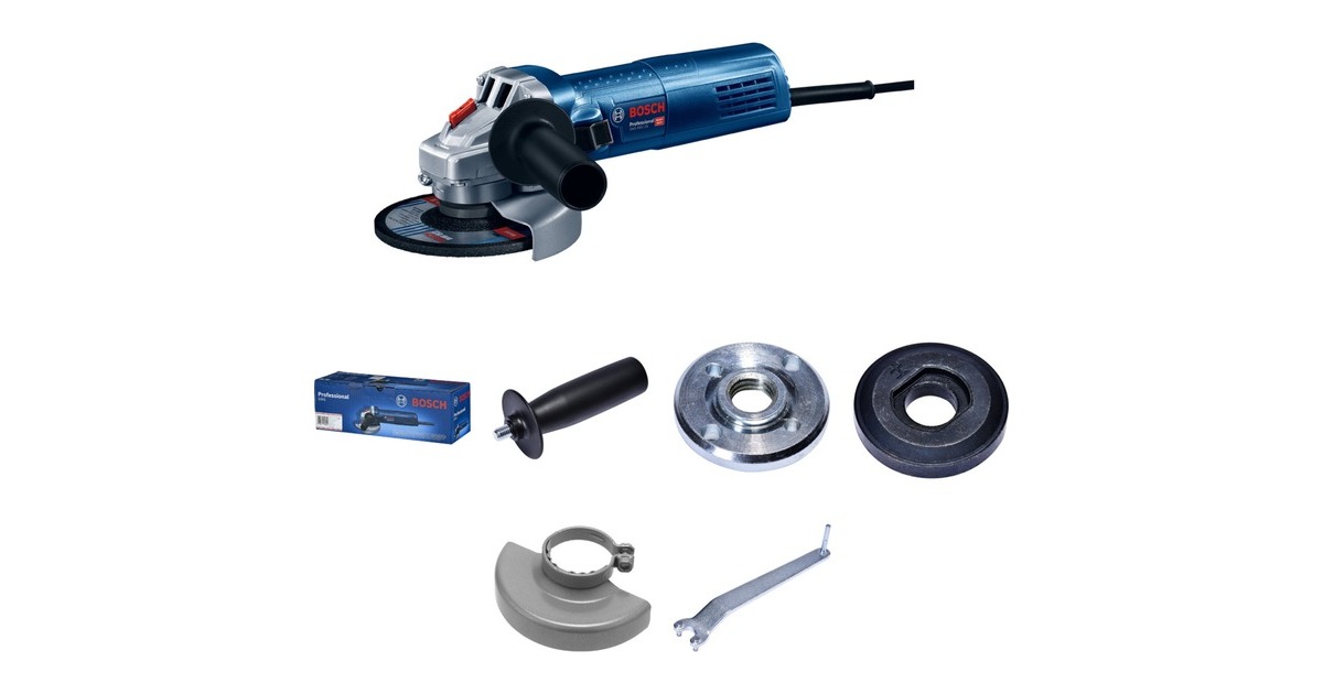Bosch Winkelschleifer GWS 9-115 S Professional(blau, 900 Watt)