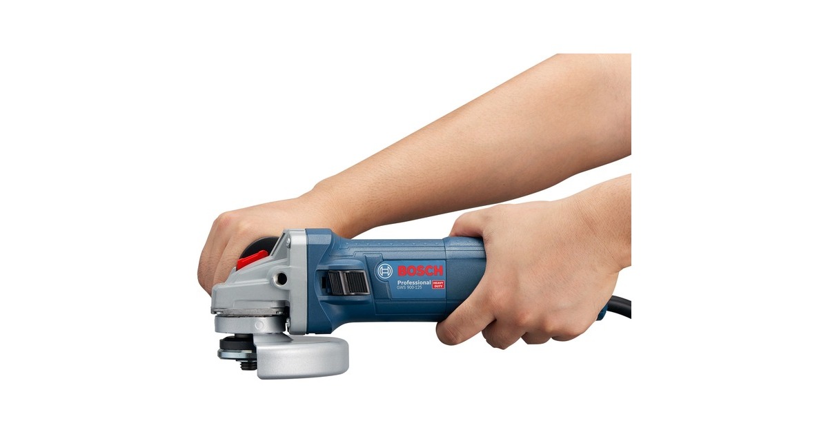 Bosch Winkelschleifer GWS 9-115 S Professional(blau, 900 Watt)