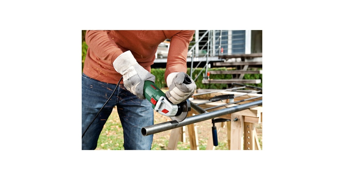 Bosch Winkelschleifer PWS 700-115(grün/schwarz, 701 Watt)